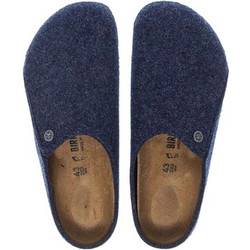 Birkenstock Zermatt Regular Χειμερινές Ανδρικές Παντόφλες Ανατομικές Navy Μπλε 1017519