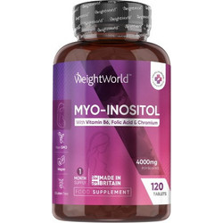 WeightWorld Myo-Inositol 120 Ταμπλέτες
