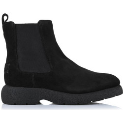 Gioseppo Γυναικεία Μποτάκια Chelsea Suede Μαύρα 73624
