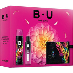 B.U. One Love Eau de Toilette 50ml + Deodorant 150ml + Beauty Bag