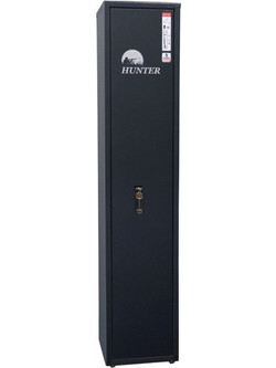 Griffon Safes GLT.125.K Οπλοκιβώτιο Ατσάλινο 4 Θέσεων 26x26x125.2cm Μαύρο