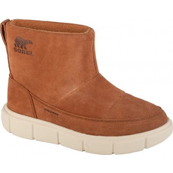 Sorel Explorer III Slipon Γυναικεία Μποτάκια Πλατφόρμα Suede Ταμπά με Γούνα 2077971242