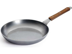 WOLL Carbon Steel 528CS Τηγάνι Ανοξείδωτο 28cm SILVER-BROWN