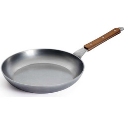 WOLL Carbon Steel 528CS Τηγάνι Ανοξείδωτο 28cm SILVER-BROWN