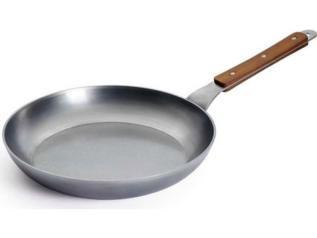 WOLL Carbon Steel 528CS Τηγάνι Ανοξείδωτο 28cm SILVER-BROWN
