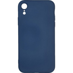 Sonique My Colors Silicone Back Cover Navy Blue (iPhone XR)