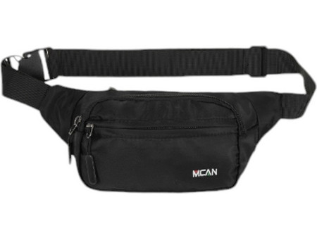 Mcan M-161 Τσαντάκι Μέσης Αδιάβροχο Μαύρο