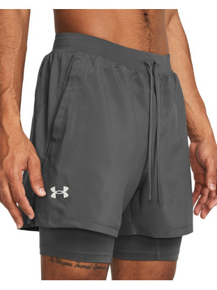 Under Armour Αθλητικό Ανδρικό Σορτς Ανθρακί 1382640-025