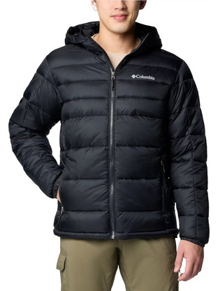 Columbia Buck Butte II Ανδρικό Μπουφάν Χειμωνιάτικο Puffer Μαύρο 2086882-010