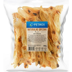 Petmex Snacks Rabbit Ears 500gr