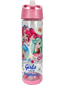 SunCe Shopkins Παιδικό Παγούρι Πλαστικό BPA Free 500ml