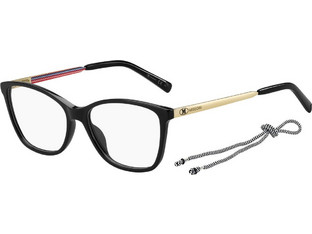 Missoni MMI0032 807 Γυναικείος Σκελετός Γυαλιών Οράσεως Κοκάλινος Μεταλλικός Χρυσός Μαύρος