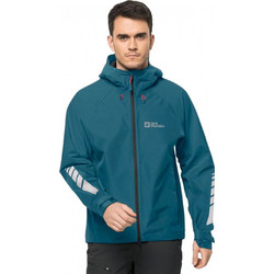 Jack Wolfskin Morobbia Αθλητικό Ανδρικό Μπουφάν Χειμωνιάτικο Softshell Αδιάβροχο Πετρόλ 1115511-4133