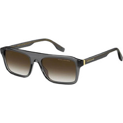 Marc Jacobs MARC789S KB7HA Ανδρικά Γυαλιά Ηλίου Τετράγωνα Κοκάλινα Μαύρα με Μαύρο Degradee Φακό