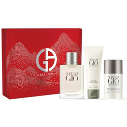 Giorgio Armani Acqua Di Gio Pour Homme Eau de Toilette 100ml + Deodorant 75gr + Shower Gel 75ml