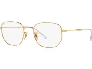 Ray-Ban RX6496 2500 Γυναικείος Σκελετός Γυαλιών Οράσεως Μεταλλικός Χρυσός