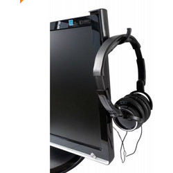 Techly ICC SH-HANGTY ICCSH-HANGTY Επιτραπέζια Βάση Ακουστικών Black