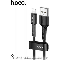 Hoco DU01 USB-A to Lightning Cable 1m Black 45850