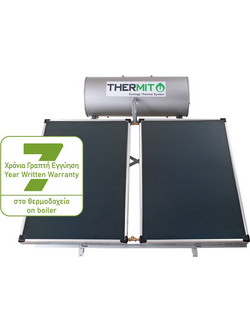 Thermit Ηλιακός Θερμοσίφωνας 100lt 1.5m² Glass Διπλής Ενέργειας