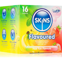 Skins Flavoured Προφυλακτικά με Γεύσεις 16τμχ