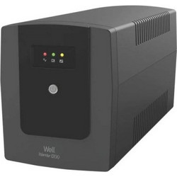 Well Warrior 1200 UPS Line Interactive 1.2kVA 720W με 3 Πρίζες Schuko