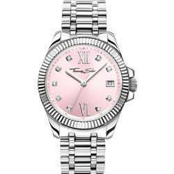 Thomas Sabo Divine Γυναικείο Ρολόι με Ασημί Μεταλλικό Μπρασελέ WA0401-201-204