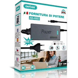Aerbes AB-H003 Φορτιστής Laptop 120W 24V με Αποσπώμενο Καλώδιο Τροφοδοσίας