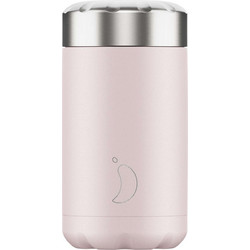 Chilly's Blush Δοχείο Φαγητού Θερμός Inox 500ml Ροζ