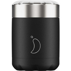 Chilly's Δοχείο Φαγητού Θερμός Inox 300ml Μαύρο