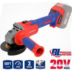 Workpro WP392003 Γωνιακός Τροχός Μπαταρίας 20V 115mm Solo