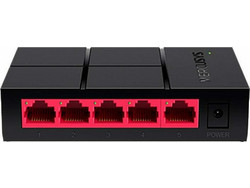 Mercusys MS105G V2 Unmanaged L2 Switch με 5 Θύρες Ethernet 1000Mbps