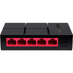 Mercusys MS105G V2 Unmanaged L2 Switch με 5 Θύρες Ethernet 1000Mbps