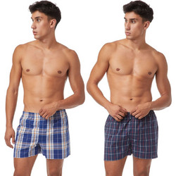 Minerva Ανδρικά Μποξεράκια Σετ 2Pack 90-23074-55