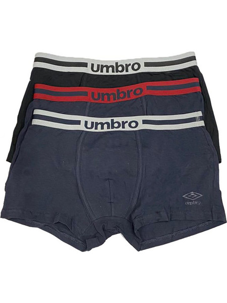 Umbro Ανδρικά Μποξεράκια Σετ 3Pack UIB05243G3