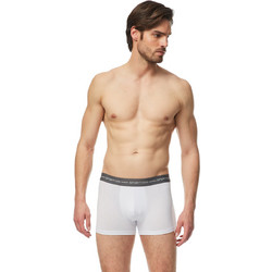 Minerva Ανδρικά Μποξεράκια Σετ 2Pack Λευκά 90-22711-005