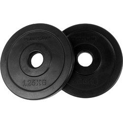 Tunturi Σετ Δίσκοι Rubber Cover 2x1.25kg Φ30mm
