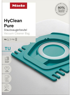 Miele TU HyClean Pure INT Σακούλες Σκούπας 4τμχ
