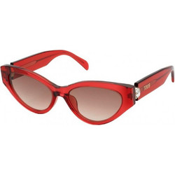 Tous STOB84V 0VC2 Γυναικεία Γυαλιά Ηλίου Cat Eye Κοκάλινα Κόκκινο με Καφέ Φακό