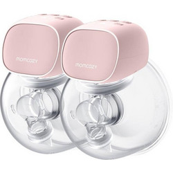 Momcozy S9 Pro Διπλό Ηλεκτρικό Θήλαστρο Μπαταρίας Χωρίς BPA Pink 180ml
