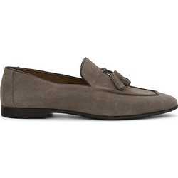 Philippe Lang Ανδρικά Μοκασίνια Loafers Καστόρινα Ανθρακί 7177170C