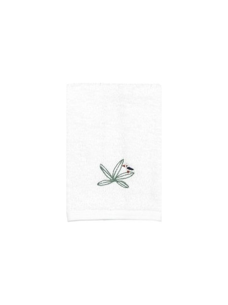 Baby Star Kenya Βρεφική Πετσέτα Προσώπου / Χεριών 50x30cm Λευκή