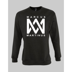 Marcus & Martinus Ανδρικό Φούτερ Μαύρο M&MS
