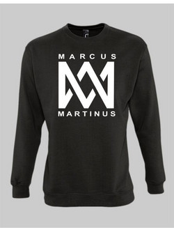 Marcus & Martinus Ανδρικό Φούτερ Μαύρο M&MS