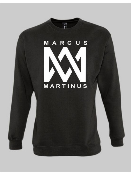 Marcus & Martinus Ανδρικό Φούτερ Μαύρο M&MS