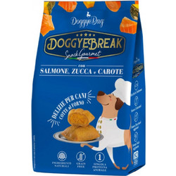 Doggye Bag DoggyeBreak Snack Gourmet with Salmon, Pumpkin & Carrots 180gr