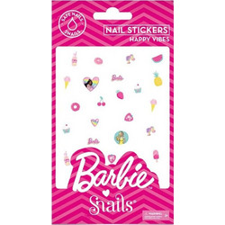 Snails Barbie Nail Stickers Happy Vibes