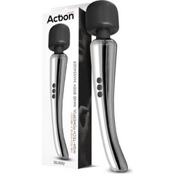 IntoYou Action Wand Δονητής Μασάζ 29.5cm Ασημί AC-173