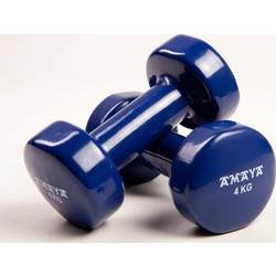 Amaya 61003400 Σετ Βαράκια Στρογγυλά Βινυλίου 2x4kg