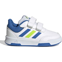 Adidas Tensaur Παιδικά Αθλητικά Παπούτσια για Τρέξιμο Λευκά Royal Blue Lime JH9527