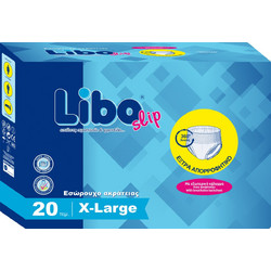 Libo Slip XLarge Πάνες Βρακάκι Ακράτειας 20τμχ